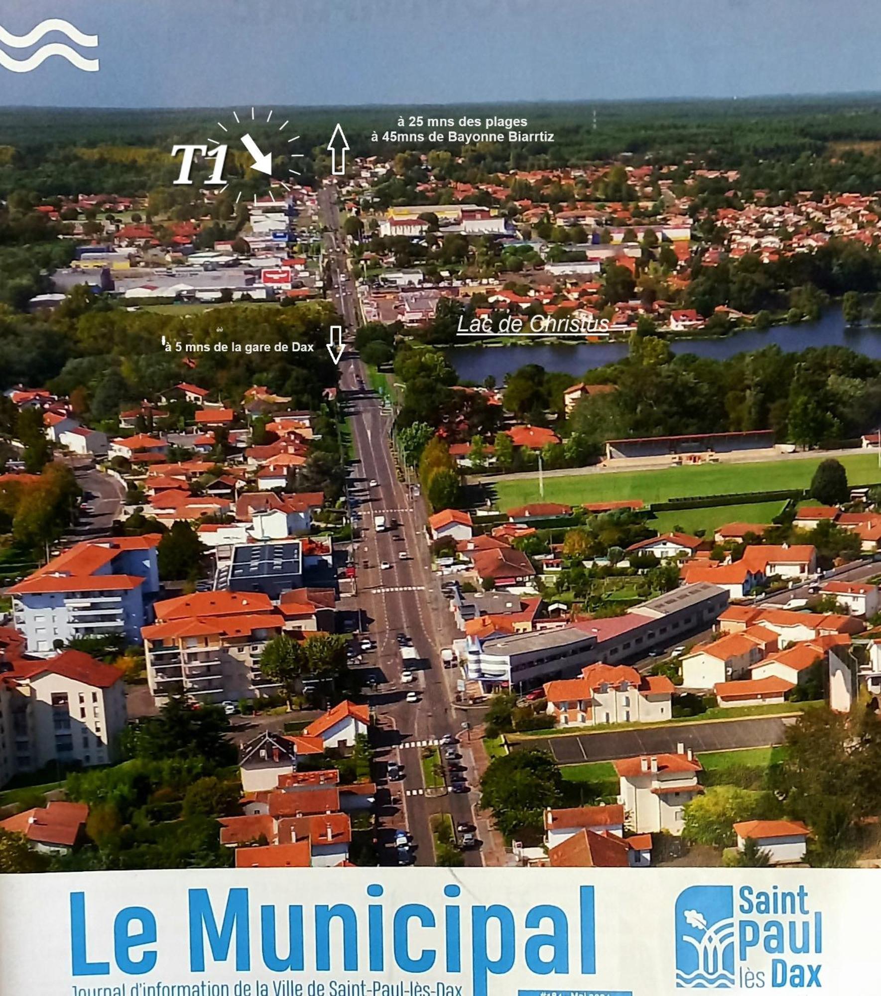 Studio Nature Et Beauregard 30M2 En Duplex Proche Lac, Cures Thermales Et Commerces Saint-Paul-lès-Dax Екстериор снимка